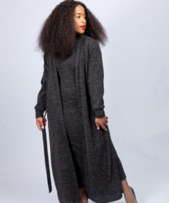 Black knit Maxi jersey